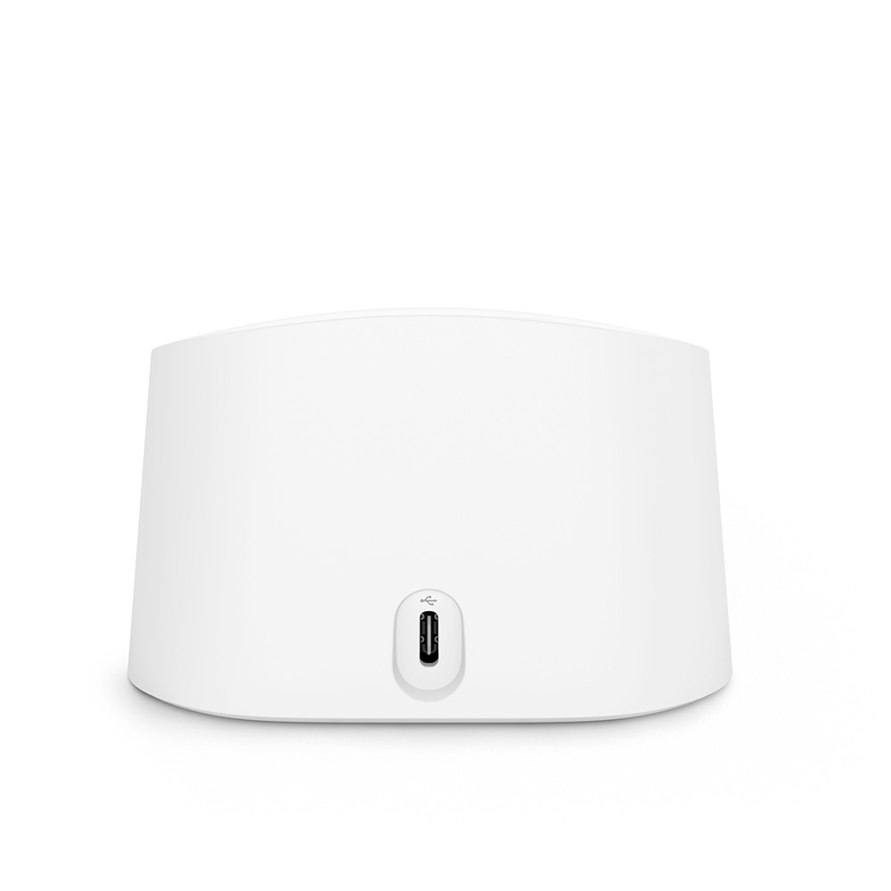 eero 6 wifi-enhet sett bakfra